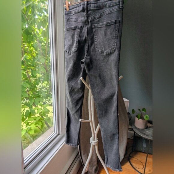 Nwt Free People Universal Thread Black Straight Leg Jeans - Picture 3 of 9